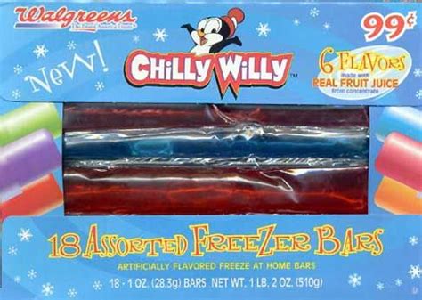 chilly willy ice pops