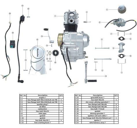 chinese 50cc engine diagram 