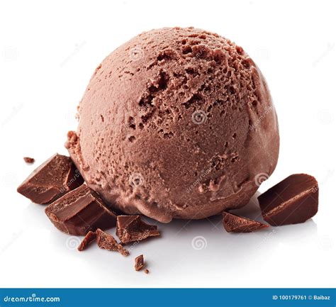 chocolate ball ice cream