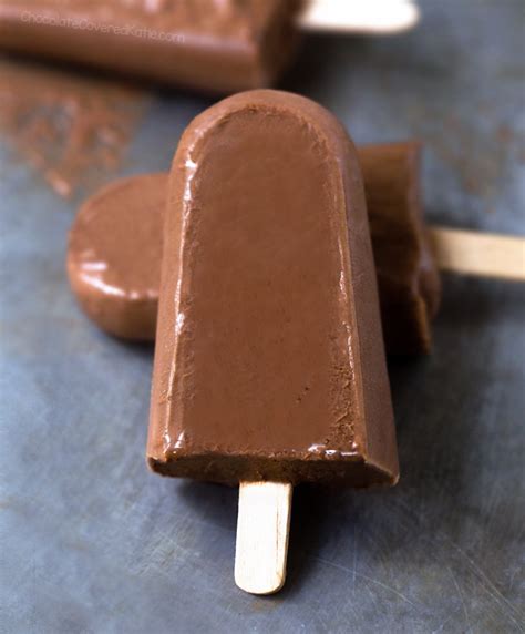 chocolate ice cream popsicle