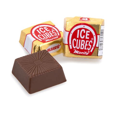 chocolate ice cubes