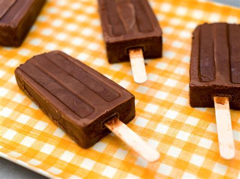 chocolate ice popsicle