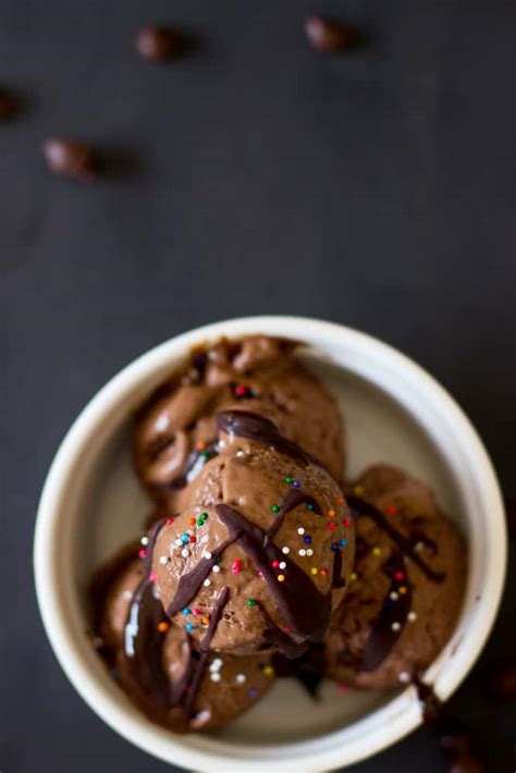 chocolate vitamix ice cream