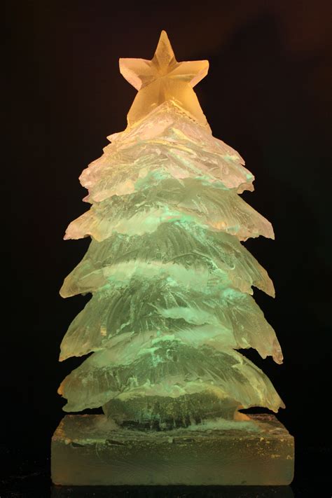 christmas tree ice