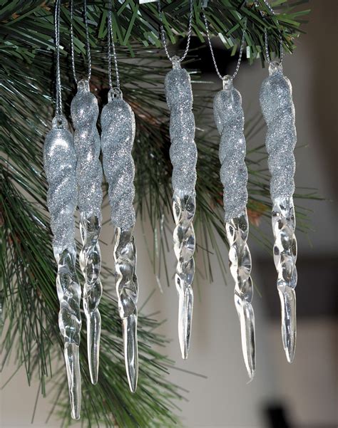 christmas tree ice icicles