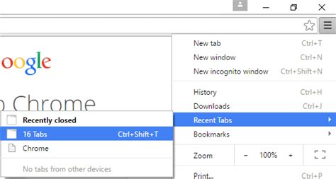 chrome browser restore previous session, How to reset google chrome to it's default settings