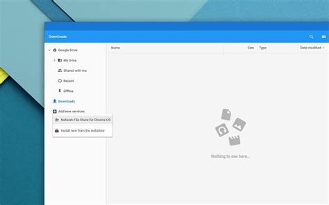 chrome os files app, Chrome os files app by andrew on dribbble