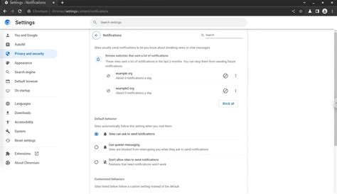 chrome.notifications, Chrome push notifications