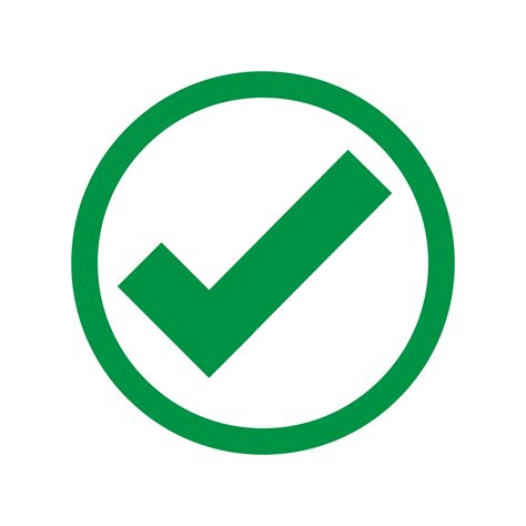 circle check mark no background, Transparent nicepng pngitem