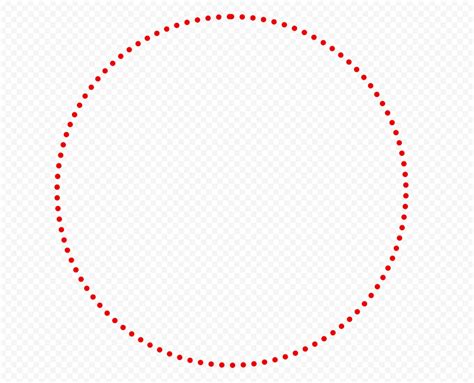 circle made out of red dots, Circle red dots isolated on the black background. geometric art. design
