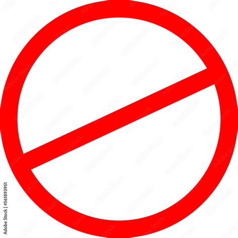 circle red line ban, Forbidden sign. stop and ban red circle graphic by microvectorone