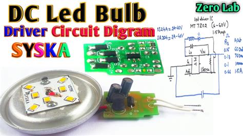 circuit diagram led bulb 