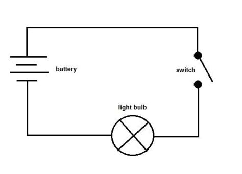 circuit diagram light bulb 