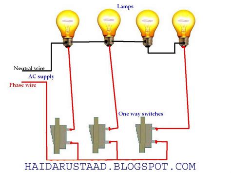 circuit diagram of series test lamp 