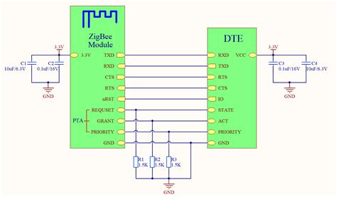 circuit diagram of zigbee transceiver 