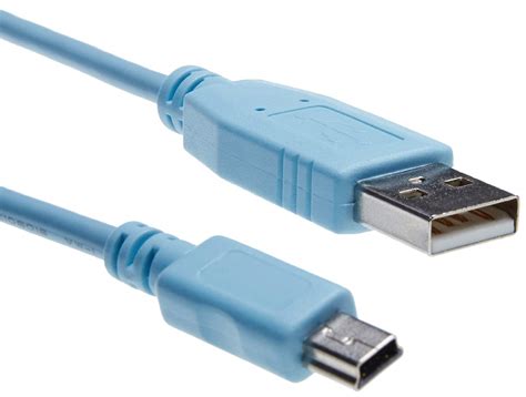 cisco router mini usb console cable, Cisco cab-console-usb mini usb console cable for cisco 2911 3925 series. Cisco 3750x switches 2911 routers transmission