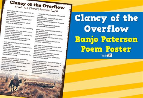 clancy of the overflow