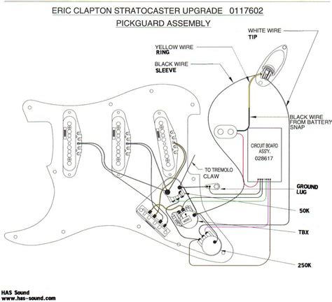 clapton guitar wiring schematic 