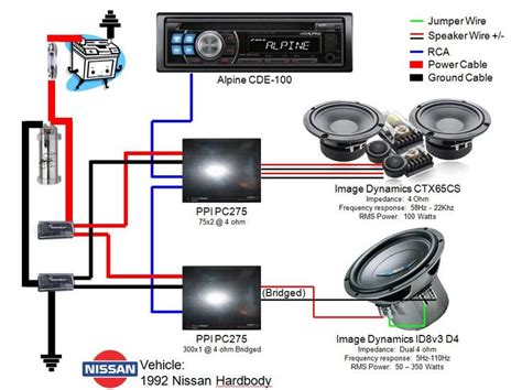 clarion car audio wiring diagram free picture 