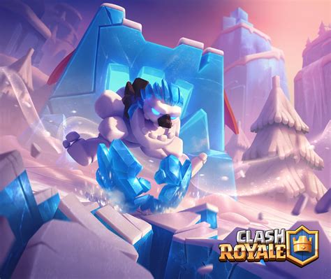 clash royale super ice golem challenge