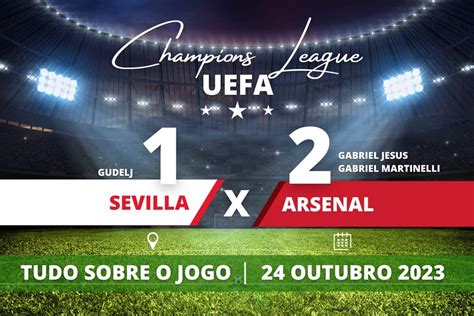 classificações de arsenal x sevilla