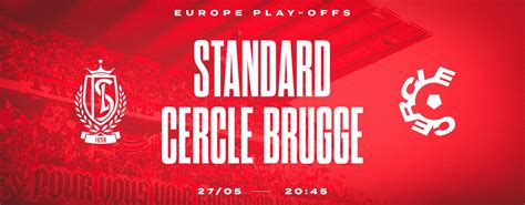 classificações de cercle brugge x standard liège