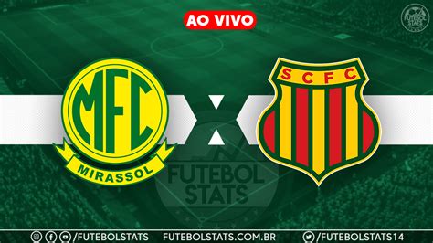 classificações de mirassol futebol clube x sampaio corrêa