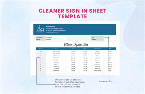 cleaner sign in sheet, Printable daily business cleaning sign-off sheet digital download. Bathroom cleaning sign-in/out sheet template
