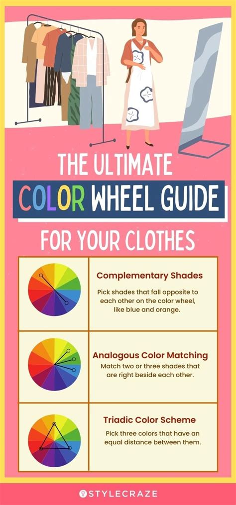 clothes color matching guide, Shirt and pants color combinations chart