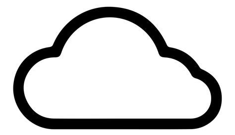 cloud icon transparent background png, Free transparent cloud icon 16017118 png with transparent background