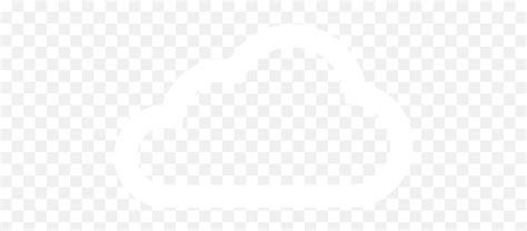cloud icon with white border transparent, Cloud icon white border clip art at clker.com