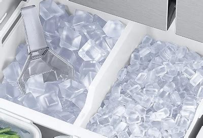 cloudy ice from ice maker