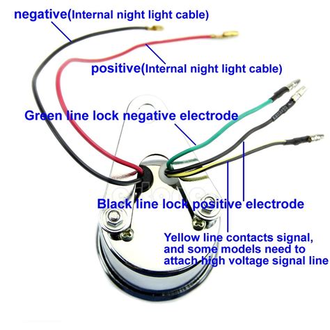 cobra motorcycle tachometer wiring diagram 