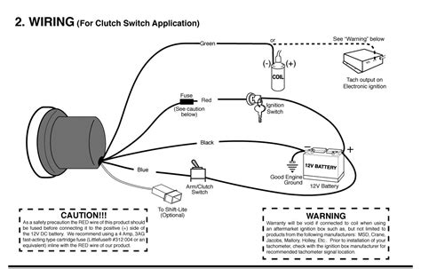 cobra tachometer wiring diagram 