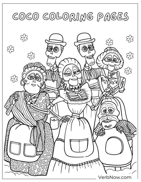 coco 2017 coloring pages, Coloring pages for coco