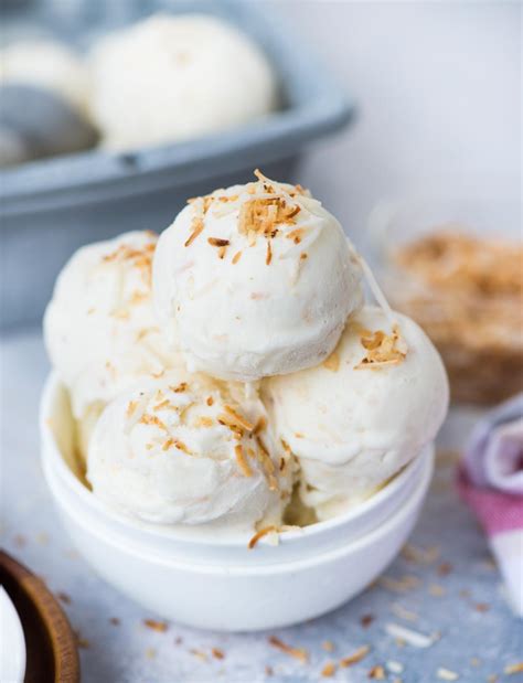 coconut milk ice cream recipe no ice cream maker