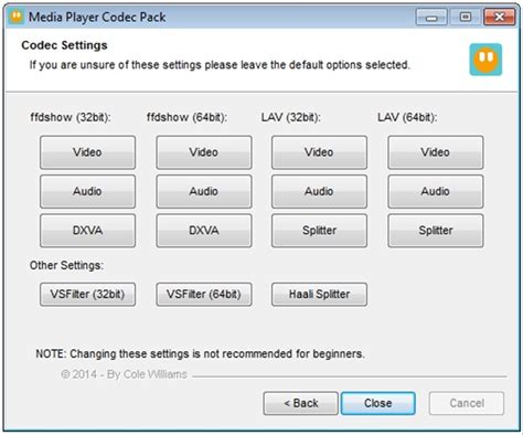 codec pack for media player, Media player codec pack 4.5.2. 5 best video codec packs for windows 10 to play all file formats