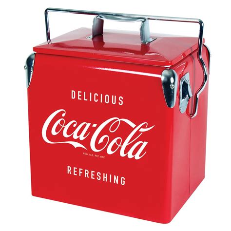 coke cooler ice chest