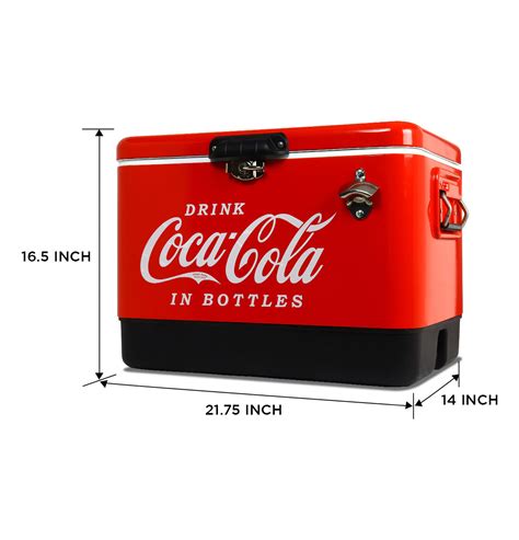 coke ice chest