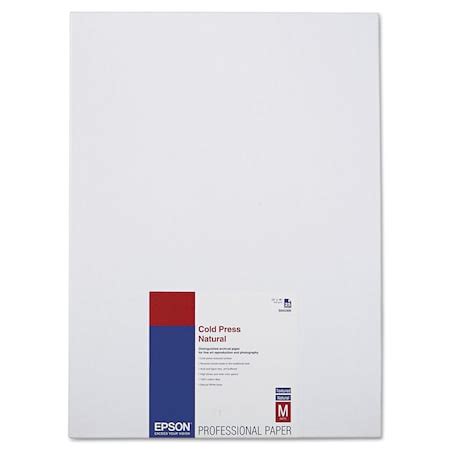 cold press fine art paper, Epson cold press bright fine art paper, 21mil, 8.5 x 11, textured matte