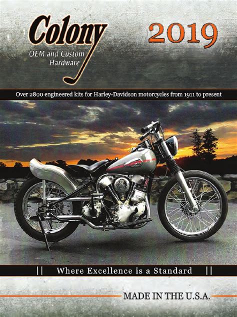 Colony Machine Catalog