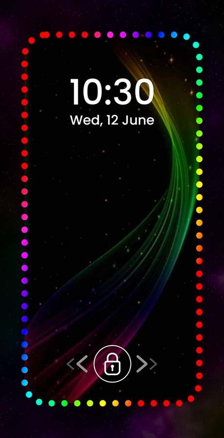 colored border on android widgets, Image gradient border