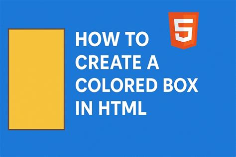 colored box in html, 48+ how to add color to text in html new