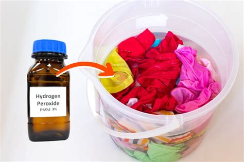 colored clothes hydrogen peroxide, Can you use hydrogen peroxide on colored clothes?