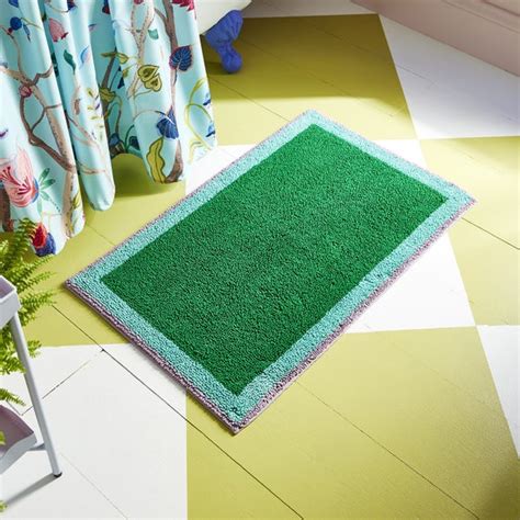 colour bath mat, Better trends trier polyester 2 piece bath rug set