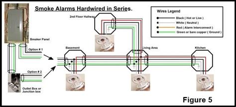 combination smoke detector wiring diagram 