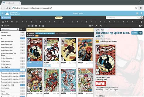 Comic Book Database Catalog Your Collection