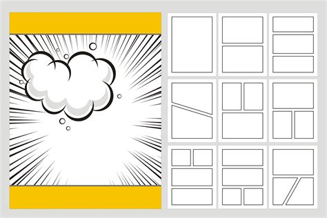 Comic Book Outline Template