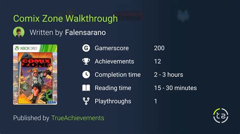 Comix Zone Walkthrough