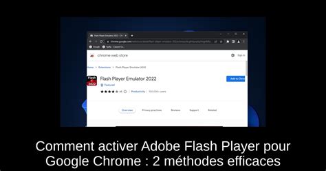comment activer plugin flash player, Comment activer adobe flash player- découvrez-le ici